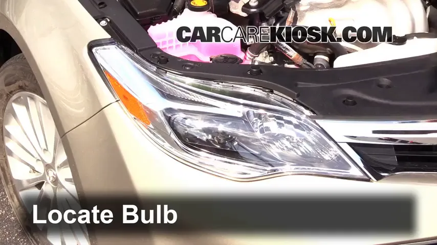 2014 Toyota Avalon Hybrid XLE 2.5L 4 Cyl. Lights Daytime Running Light (replace bulb)
